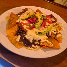 Chilaquiles de Cochinita Pibil